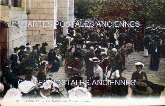 Cartes postales anciennes > CARTES POSTALES > carte postale ancienne > cartes-postales-ancienne.com Occitanie Hautes pyrenees Lourdes