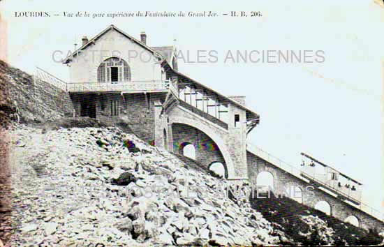 Cartes postales anciennes > CARTES POSTALES > carte postale ancienne > cartes-postales-ancienne.com Occitanie Hautes pyrenees Lourdes