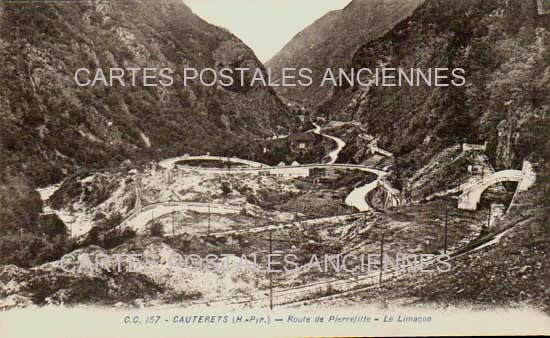 Cartes postales anciennes > CARTES POSTALES > carte postale ancienne > cartes-postales-ancienne.com Occitanie Hautes pyrenees Cauterets