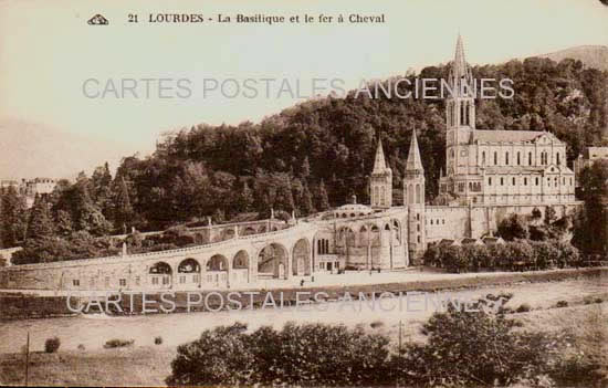 Cartes postales anciennes > CARTES POSTALES > carte postale ancienne > cartes-postales-ancienne.com Occitanie Hautes pyrenees Lourdes