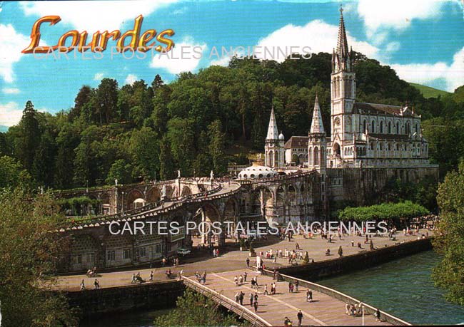 Cartes postales anciennes > CARTES POSTALES > carte postale ancienne > cartes-postales-ancienne.com Occitanie Hautes pyrenees Lourdes