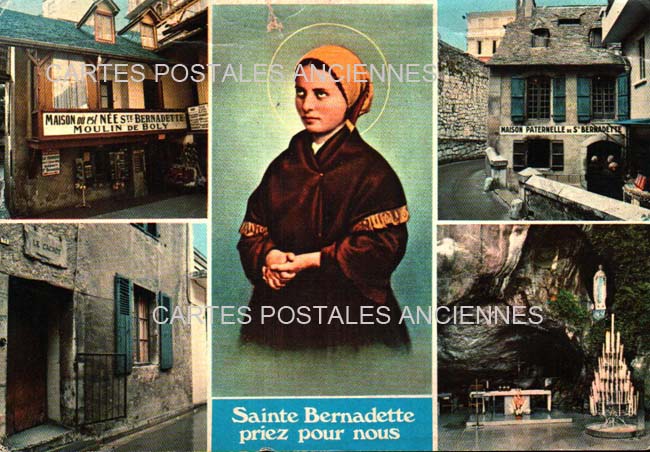 Cartes postales anciennes > CARTES POSTALES > carte postale ancienne > cartes-postales-ancienne.com Occitanie Hautes pyrenees Lourdes