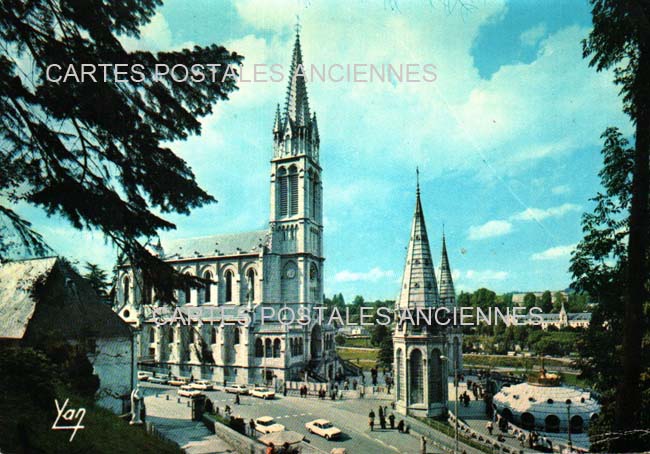 Cartes postales anciennes > CARTES POSTALES > carte postale ancienne > cartes-postales-ancienne.com Occitanie Hautes pyrenees Lourdes