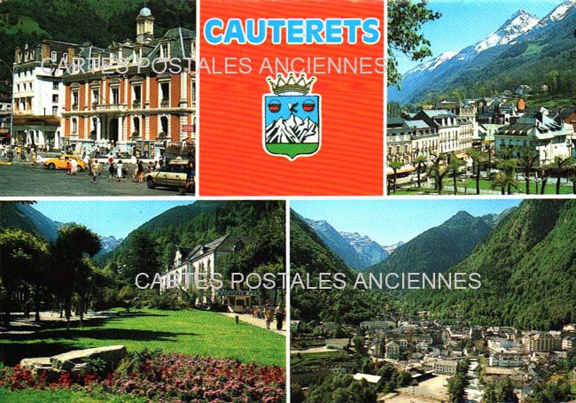 Cartes postales anciennes > CARTES POSTALES > carte postale ancienne > cartes-postales-ancienne.com Occitanie Hautes pyrenees Cauterets