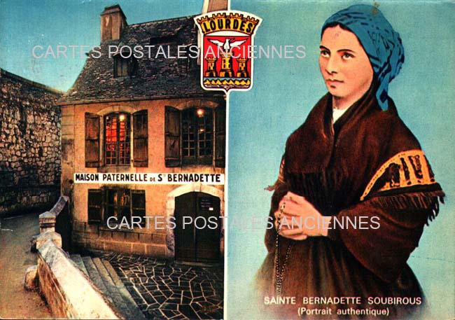 Cartes postales anciennes > CARTES POSTALES > carte postale ancienne > cartes-postales-ancienne.com Occitanie Hautes pyrenees Lourdes