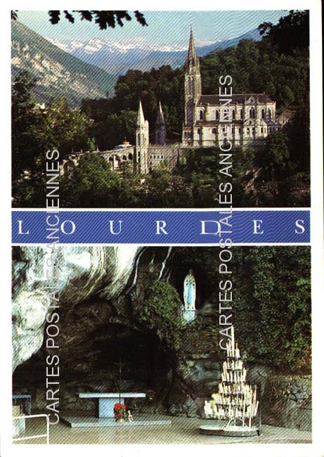 Cartes postales anciennes > CARTES POSTALES > carte postale ancienne > cartes-postales-ancienne.com Occitanie Hautes pyrenees Lourdes