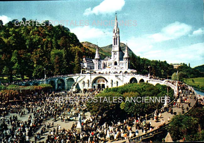 Cartes postales anciennes > CARTES POSTALES > carte postale ancienne > cartes-postales-ancienne.com Occitanie Hautes pyrenees Lourdes