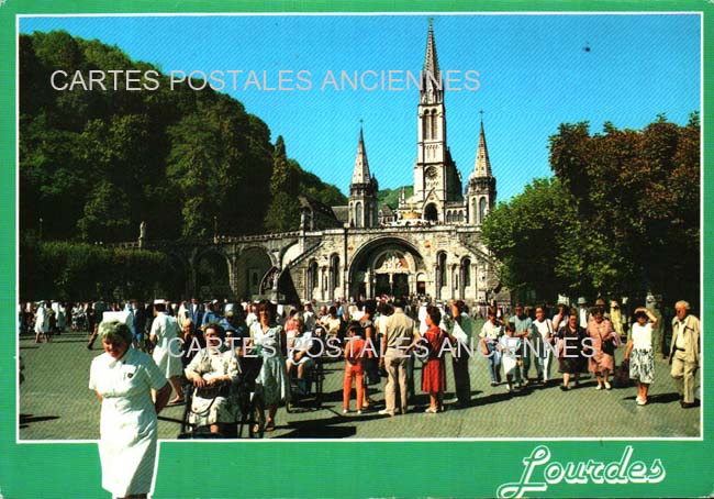 Cartes postales anciennes > CARTES POSTALES > carte postale ancienne > cartes-postales-ancienne.com Occitanie Hautes pyrenees Lourdes