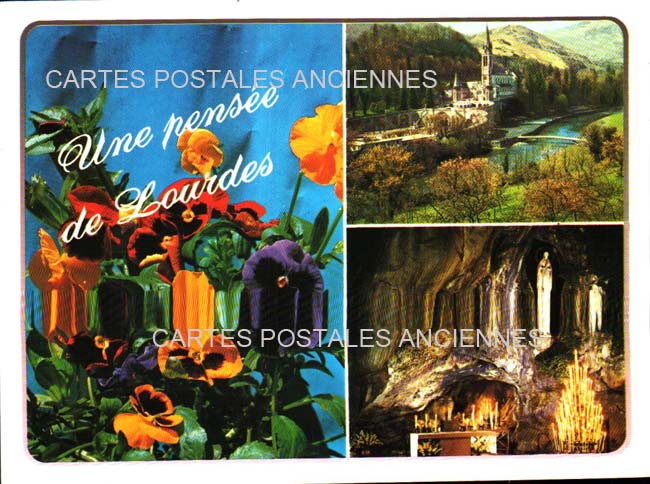 Cartes postales anciennes > CARTES POSTALES > carte postale ancienne > cartes-postales-ancienne.com Occitanie Hautes pyrenees Lourdes