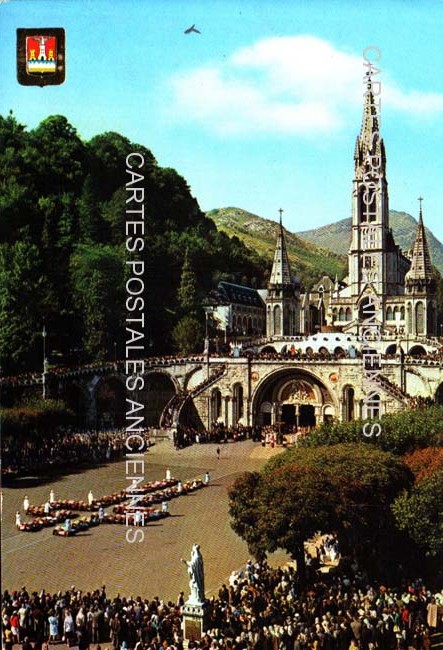 Cartes postales anciennes > CARTES POSTALES > carte postale ancienne > cartes-postales-ancienne.com Occitanie Hautes pyrenees Lourdes