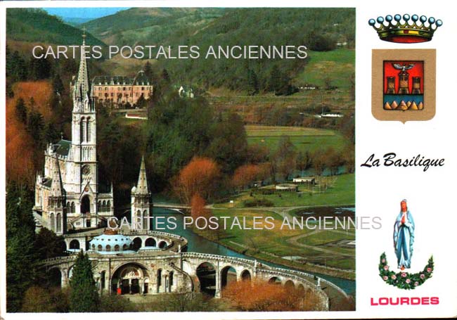 Cartes postales anciennes > CARTES POSTALES > carte postale ancienne > cartes-postales-ancienne.com Occitanie Hautes pyrenees Lourdes