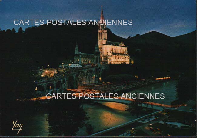 Cartes postales anciennes > CARTES POSTALES > carte postale ancienne > cartes-postales-ancienne.com Occitanie Hautes pyrenees Lourdes