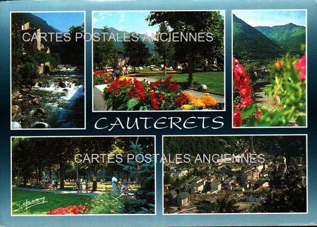 Cartes postales anciennes > CARTES POSTALES > carte postale ancienne > cartes-postales-ancienne.com Occitanie Hautes pyrenees Cauterets