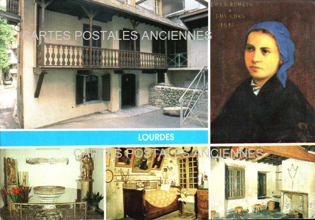 Cartes postales anciennes > CARTES POSTALES > carte postale ancienne > cartes-postales-ancienne.com Occitanie Hautes pyrenees Lourdes