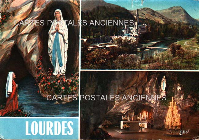 Cartes postales anciennes > CARTES POSTALES > carte postale ancienne > cartes-postales-ancienne.com Occitanie Hautes pyrenees Lourdes