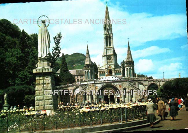 Cartes postales anciennes > CARTES POSTALES > carte postale ancienne > cartes-postales-ancienne.com Occitanie Hautes pyrenees Lourdes