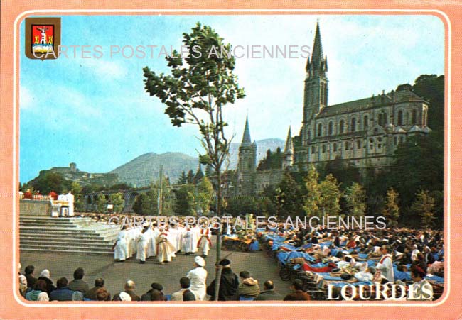 Cartes postales anciennes > CARTES POSTALES > carte postale ancienne > cartes-postales-ancienne.com Occitanie Hautes pyrenees Lourdes