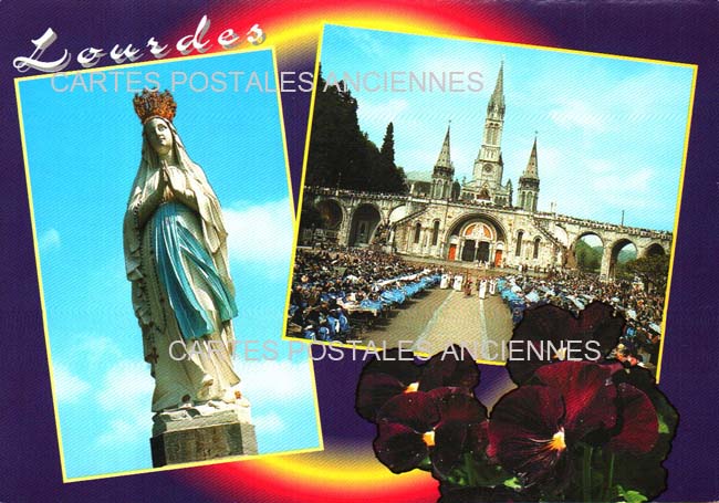 Cartes postales anciennes > CARTES POSTALES > carte postale ancienne > cartes-postales-ancienne.com Occitanie Hautes pyrenees Lourdes