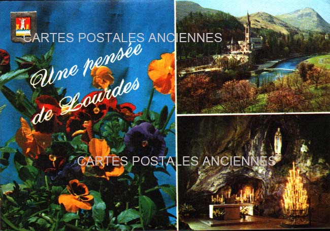 Cartes postales anciennes > CARTES POSTALES > carte postale ancienne > cartes-postales-ancienne.com Occitanie Hautes pyrenees Lourdes