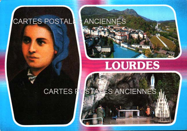 Cartes postales anciennes > CARTES POSTALES > carte postale ancienne > cartes-postales-ancienne.com Occitanie Hautes pyrenees Lourdes