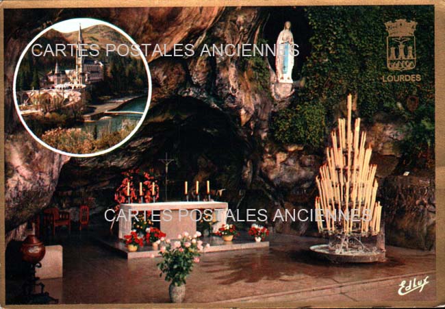 Cartes postales anciennes > CARTES POSTALES > carte postale ancienne > cartes-postales-ancienne.com Occitanie Hautes pyrenees Lourdes