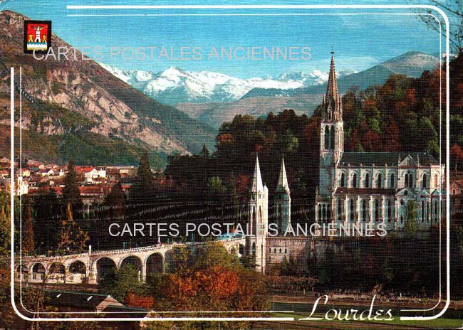 Cartes postales anciennes > CARTES POSTALES > carte postale ancienne > cartes-postales-ancienne.com Occitanie Hautes pyrenees Lourdes