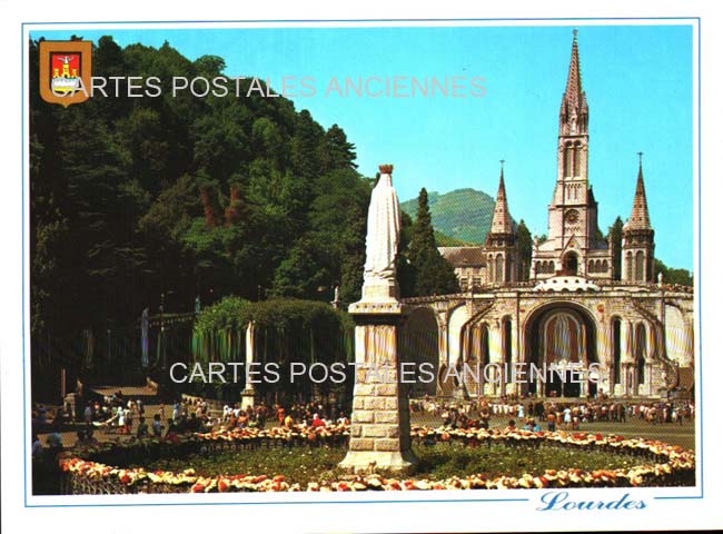 Cartes postales anciennes > CARTES POSTALES > carte postale ancienne > cartes-postales-ancienne.com Occitanie Hautes pyrenees Lourdes