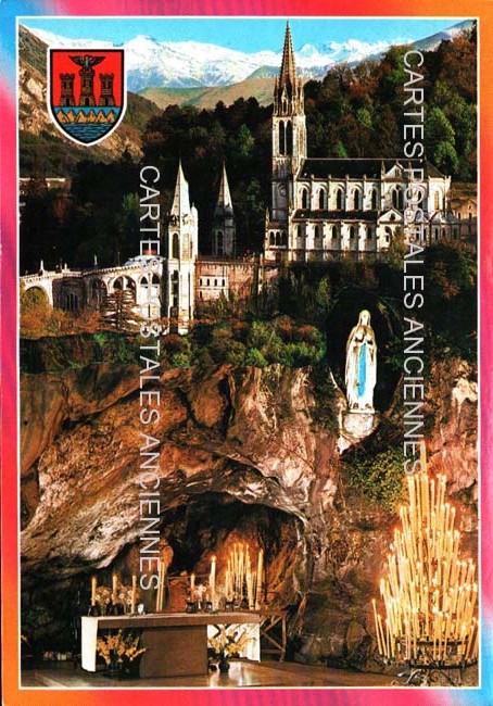 Cartes postales anciennes > CARTES POSTALES > carte postale ancienne > cartes-postales-ancienne.com Occitanie Hautes pyrenees Lourdes