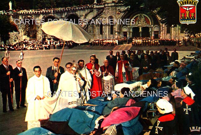 Cartes postales anciennes > CARTES POSTALES > carte postale ancienne > cartes-postales-ancienne.com Occitanie Hautes pyrenees Lourdes