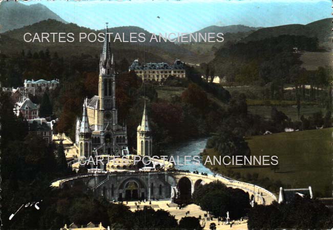 Cartes postales anciennes > CARTES POSTALES > carte postale ancienne > cartes-postales-ancienne.com Occitanie Hautes pyrenees Lourdes