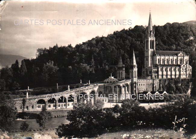 Cartes postales anciennes > CARTES POSTALES > carte postale ancienne > cartes-postales-ancienne.com Occitanie Hautes pyrenees Lourdes