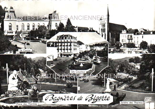 Cartes postales anciennes > CARTES POSTALES > carte postale ancienne > cartes-postales-ancienne.com Occitanie Hautes pyrenees Bagneres De Bigorre