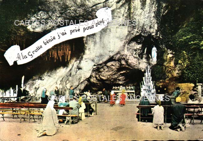 Cartes postales anciennes > CARTES POSTALES > carte postale ancienne > cartes-postales-ancienne.com Occitanie Hautes pyrenees Lourdes