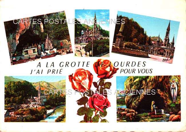 Cartes postales anciennes > CARTES POSTALES > carte postale ancienne > cartes-postales-ancienne.com Occitanie Hautes pyrenees Lourdes