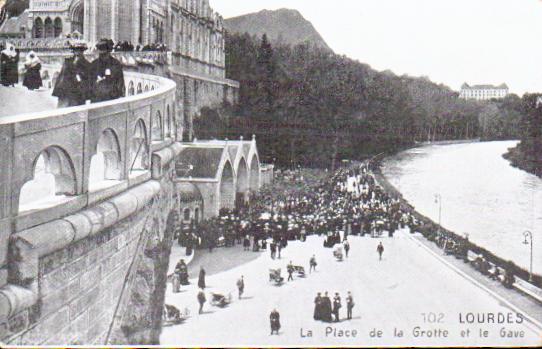 Cartes postales anciennes > CARTES POSTALES > carte postale ancienne > cartes-postales-ancienne.com Occitanie Hautes pyrenees Lourdes