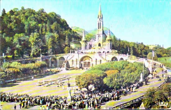 Cartes postales anciennes > CARTES POSTALES > carte postale ancienne > cartes-postales-ancienne.com Occitanie Hautes pyrenees Lourdes