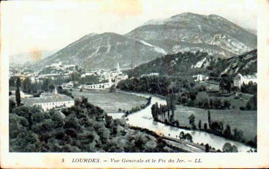 Cartes postales anciennes > CARTES POSTALES > carte postale ancienne > cartes-postales-ancienne.com Occitanie Hautes pyrenees Lourdes