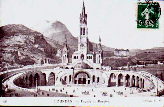 Cartes postales anciennes > CARTES POSTALES > carte postale ancienne > cartes-postales-ancienne.com Occitanie Hautes pyrenees Lourdes