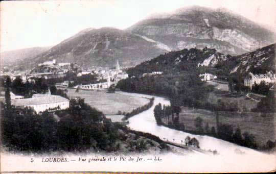 Cartes postales anciennes > CARTES POSTALES > carte postale ancienne > cartes-postales-ancienne.com Occitanie Hautes pyrenees Lourdes