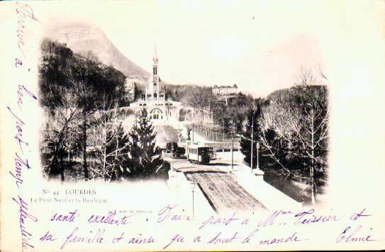 Cartes postales anciennes > CARTES POSTALES > carte postale ancienne > cartes-postales-ancienne.com Occitanie Hautes pyrenees Lourdes