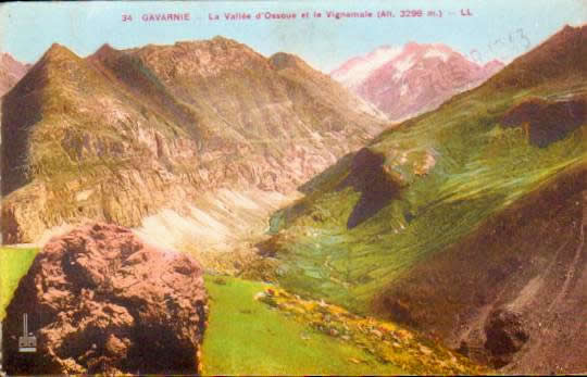 Cartes postales anciennes > CARTES POSTALES > carte postale ancienne > cartes-postales-ancienne.com Occitanie Hautes pyrenees Gavarnie