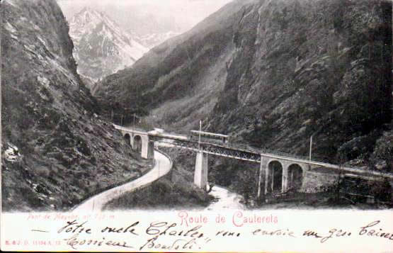 Cartes postales anciennes > CARTES POSTALES > carte postale ancienne > cartes-postales-ancienne.com Occitanie Hautes pyrenees Cauterets