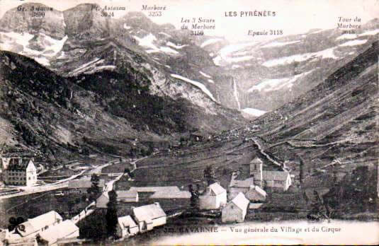 Cartes postales anciennes > CARTES POSTALES > carte postale ancienne > cartes-postales-ancienne.com Occitanie Hautes pyrenees Gavarnie