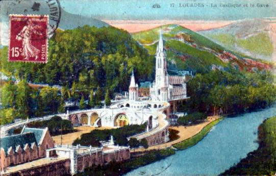 Cartes postales anciennes > CARTES POSTALES > carte postale ancienne > cartes-postales-ancienne.com Occitanie Hautes pyrenees Lourdes