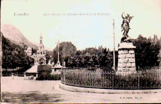 Cartes postales anciennes > CARTES POSTALES > carte postale ancienne > cartes-postales-ancienne.com Occitanie Hautes pyrenees Lourdes