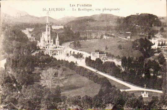 Cartes postales anciennes > CARTES POSTALES > carte postale ancienne > cartes-postales-ancienne.com Occitanie Hautes pyrenees Lourdes