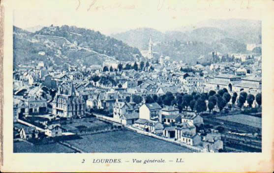 Cartes postales anciennes > CARTES POSTALES > carte postale ancienne > cartes-postales-ancienne.com Occitanie Hautes pyrenees Lourdes