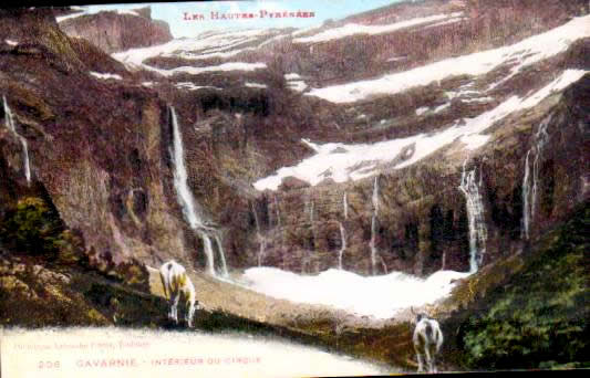 Cartes postales anciennes > CARTES POSTALES > carte postale ancienne > cartes-postales-ancienne.com Occitanie Hautes pyrenees Gavarnie