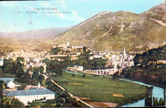 Cartes postales anciennes > CARTES POSTALES > carte postale ancienne > cartes-postales-ancienne.com Occitanie Hautes pyrenees Lourdes