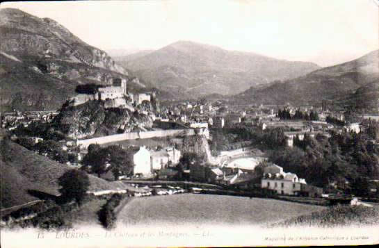 Cartes postales anciennes > CARTES POSTALES > carte postale ancienne > cartes-postales-ancienne.com Occitanie Hautes pyrenees Lourdes